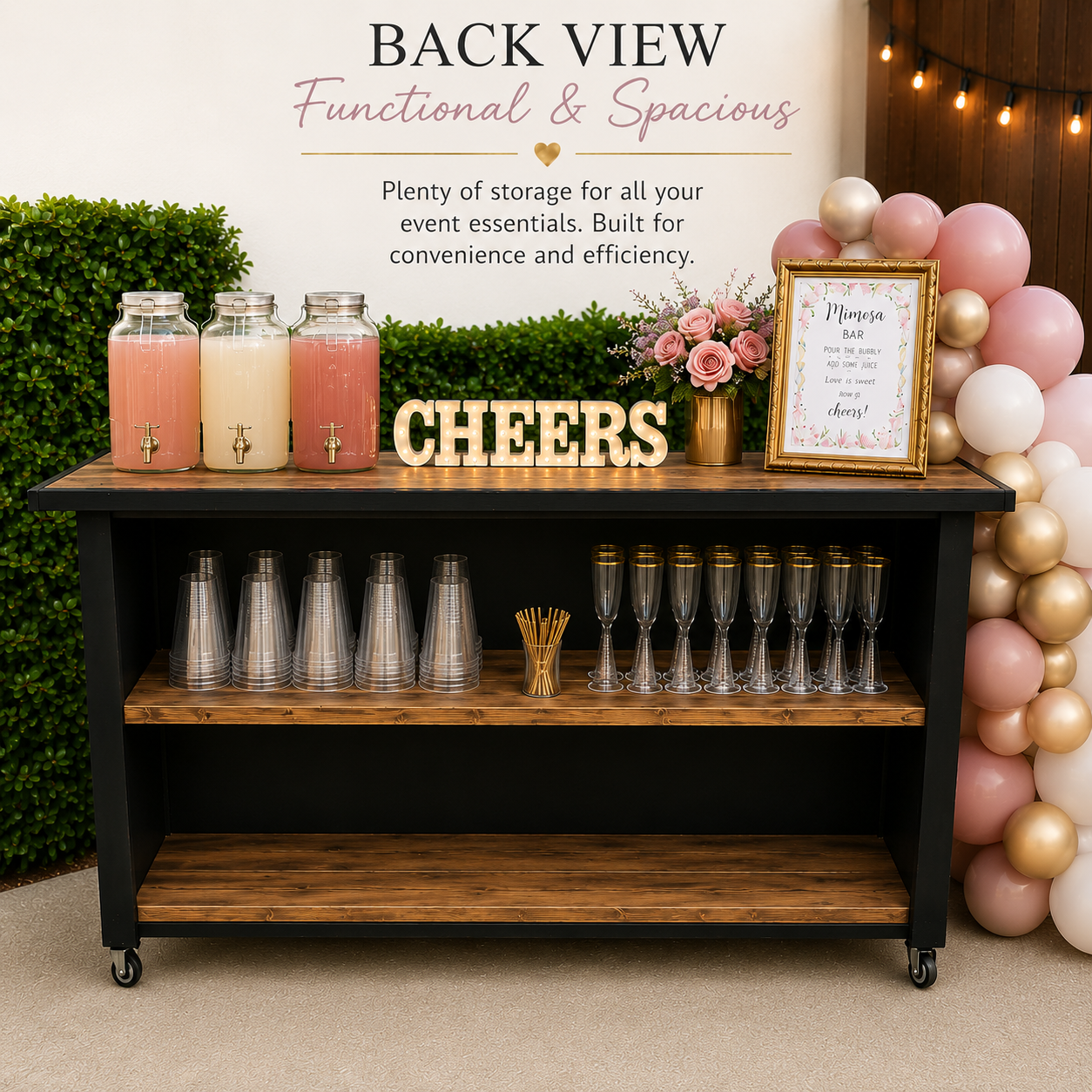 Luxury Mobile Bar Rental Atlanta | The Cheers Mobile Bar Experience Weekends