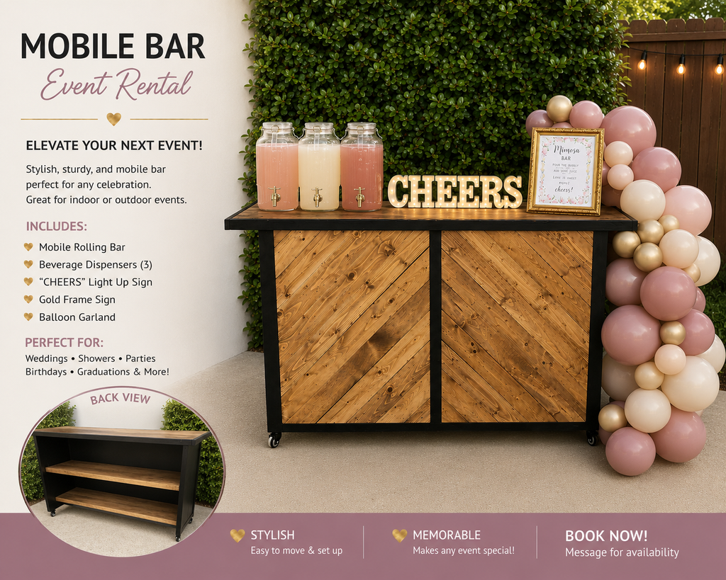 Luxury Mobile Bar Rental Atlanta | The Cheers Mobile Bar Experience Weekends