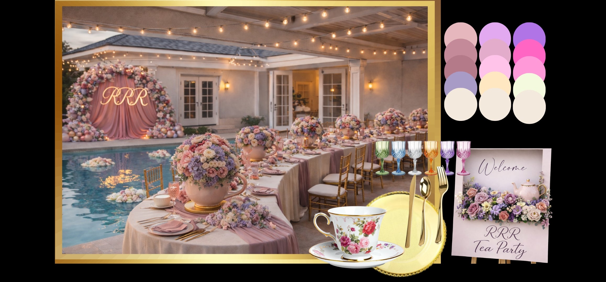 Mother’s Day Tea Party – Premier Luxury Design Tier 1